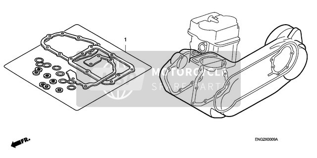 Honda CN250 1991 Gasket Kit B for a 1991 Honda CN250